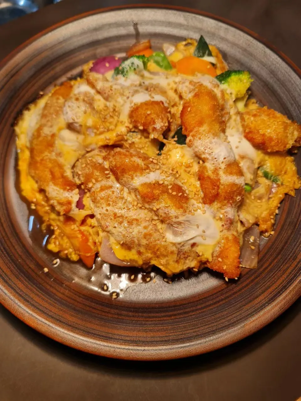 A prepared dish at Blue Fin Blairgowrie showing presentation and plating style